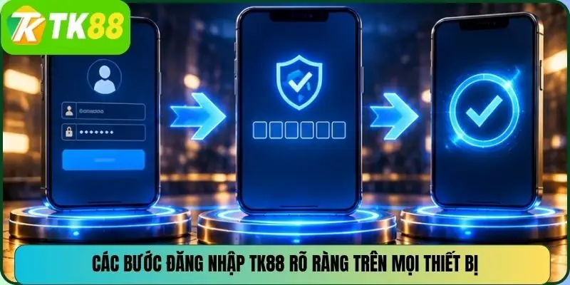 Các bước đăng nhập TK88 rõ ràng trên mọi thiết bị